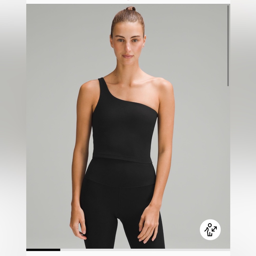 NWT Lululemon Ribbed Nulu Asymmetrical Yoga Tank Top